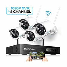 Load image into Gallery viewer, YI 4pc Home Camera, 1080p Wi-Fi IP Security Surveillance Smart System with 24/7 Emergency Response, Night Vision, Dog Monitor on Phone App, Cloud Service - Works with Alexa